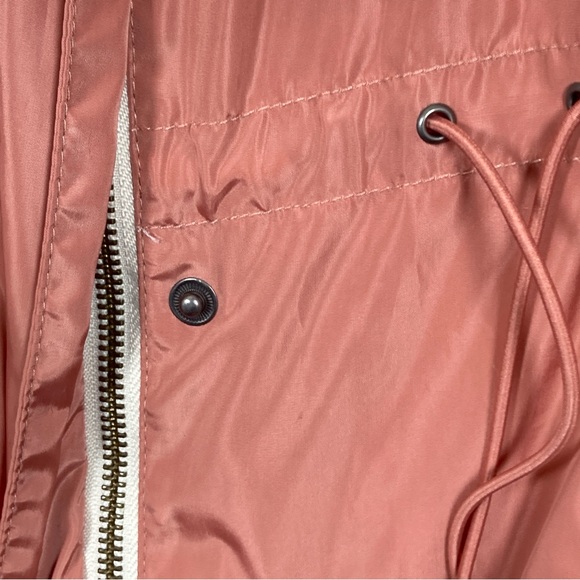 Torrid Women's Pink/Cream Utility Jacket Size 2 Waterproof Rain - Picture 11 of 16